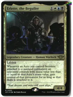 MTG Eriette, the Beguiler [OTJ - 202] LP 3-2 - Image 1