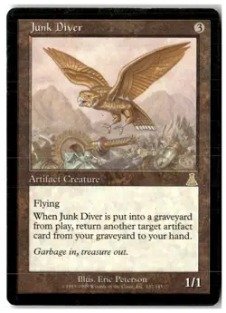 MTG Junk Diver - Urza's Destiny Moderately Played English - Image 1