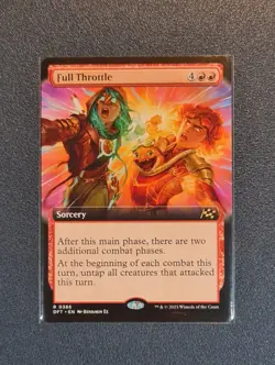 MTG Full Throttle - Extended - Aetherdrift - DFT - NM+ Condition - Image 1