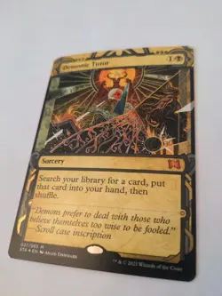 Demonic Tutor Strixhaven: Mystical Archives Foil Etched NM Pack Fresh - Image 2