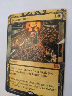 Demonic Tutor Strixhaven: Mystical Archives Foil Etched NM Pack Fresh - Image 3