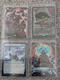 TMNT MTG Mythic Foil Lot (4) Doubling Season, Dark Leo Showcase (Private Listing - Image 1