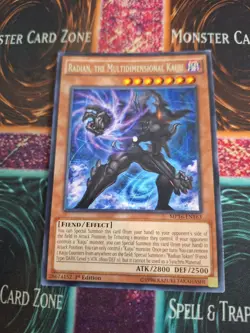 Yugioh Radian, the Multidimensional Kaiju MP16-EN163 Rare 1st Edition LP - Image 1