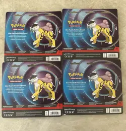 Pokemon 2 Pack Blister Raikou (Phantasmal Flames + Mega Evolution) LOT OF 4 NEW - Image 2
