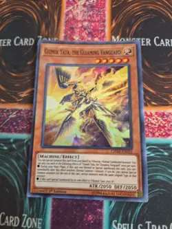 Yugioh Gizmek Yata, the Gleaming Vanguard CHIM-EN023 Super Rare 1st Edition NM - Image 1