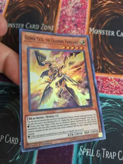 Yugioh Gizmek Yata, the Gleaming Vanguard CHIM-EN023 Super Rare 1st Edition NM - Image 2