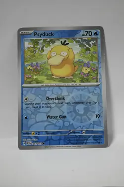 Psyduck 054/165 Common 151 Pokemon Reverse Holo NM - Image 1