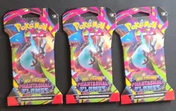 Pokemon 12 Mega Evolution Phantasmal Flames Sleeved Booster Packs (3 4 art sets) - Image 2