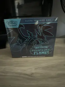 Pokemon Mega Evolution Phantasmal Flames Elite Trainer box ETB Factory Sealed - Image 1