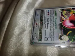 Pokemon TGC 2009 Rayquaza C Lv.X DP47 Black Star Promo Holo Card NICE LOOK READ - Image 4