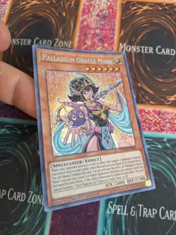 Yugioh Palladium Oracle Mana TN19-EN004 Prismatic Secret Rare Limited Edition NM - Image 2