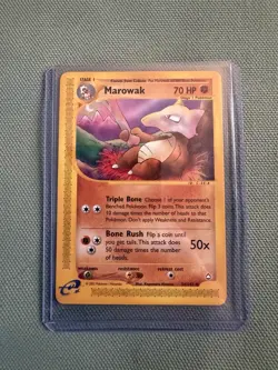 Pokemon Marowak 054/147 Aquapolis Regular Uncommon Card 2002 - Image 1