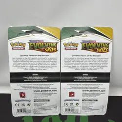 Pokemon TCG Sword & Shield Evolving Skies Checklane Blister Packs Eevee Slowpoke - Image 4