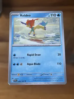 Keldeo - 044/162 - Uncommon Temporal Forced Pokemon Card Buy 2 Get 1 Free - Image 1