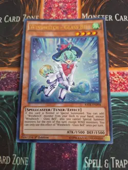 Yugioh Windwitch - Glass Bell RATE-EN098 Ultra Rare 1st Edition Near Mint - Image 1