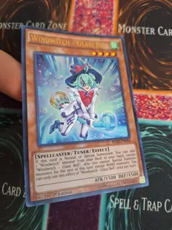 Yugioh Windwitch - Glass Bell RATE-EN098 Ultra Rare 1st Edition Near Mint - Image 2