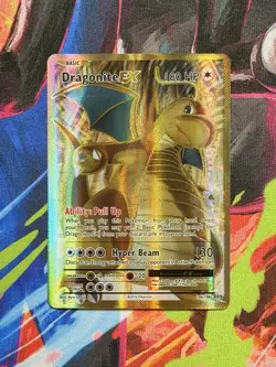 Pokemon TCG Dragonite EX (Full Art) 106/108 Evolutions Holo - Image 1