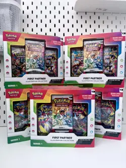 5x Pokemon TCG First Partner Illustration Collection: Series 1 - New & Sealed - Image 2