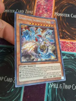 Yugioh Knightmare Incarnation Idlee DANE-EN017 Secret Rare Unlimited Near Mint - Image 2