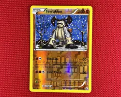 Terrakion Holo Rare Reverse Holo Legendary Treasures 84/113 Pokemon TCG NM - Image 1