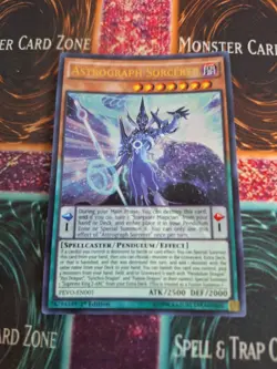 Yugioh Astrograph Sorcerer PEVO-EN001 Ultra Rare 1st Edition Near Mint - Image 1