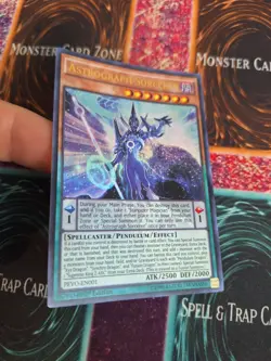 Yugioh Astrograph Sorcerer PEVO-EN001 Ultra Rare 1st Edition Near Mint - Image 2