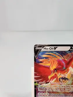 Ho-Oh V 140/195 Ultra Rare Silver Tempest Pokemon - Image 2