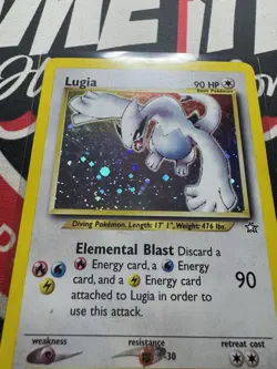 Lugia 9/111 Neo Genesis Holographic Pokemon - Image 2