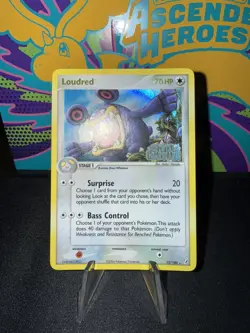 Pokemon TCG Loudred 23/100 EX Crystal Guardians Reverse Holo Rare Stamped - NM💎 - Image 4