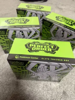 Pokemon TCG Perfect Order Pokemon Center Elite Trainer Box ETB x4 | New Sealed ✅ - Image 2
