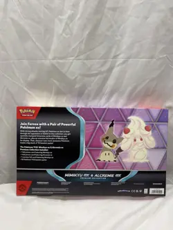 Pokemon TCG: Mimikyu ex & Alcremie ex Premium Collection Box In Hand Sealed - Image 2