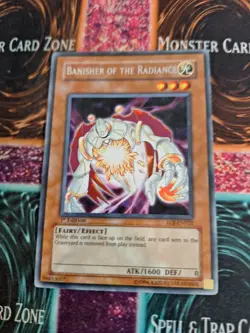 Yugioh Banisher of the Radiance EOJ-EN022 Rare 1st Edition Near Mint - Image 1