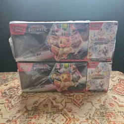 Pokemon TCG Prismatic Evolutions Sam's Club Bundle x2 (20 packs, 2 Promos) - Image 1