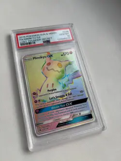 2018 Pokemon SM Lost Thunder Mimikyu #226/214 PSA 10 GEM MINT - Image 1