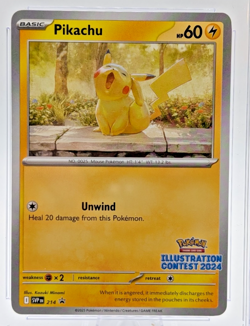 Pokemon Pikachu 214 Black Star Promo Illustration Contest 2024 CGC 10 Pristine - Image 3