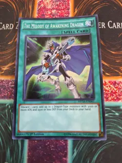 Yugioh The Melody of Awakening Dragon MP16-EN041 Super Rare 1st Edition NM - Image 1