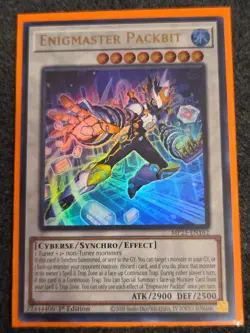 Yugioh! Enigmaster Packbit - MP25-EN162 - Ultra Rare - 1st Edition Near Mint, En - Image 1