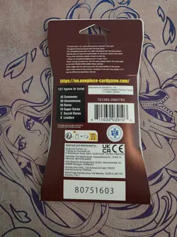 1x SEALED One Piece OP-02 Paramount War Sleeved Booster/ Blister Pack (ENGLISH) - Image 2