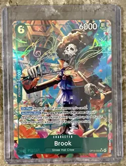 One Piece TCG Brook OP15-032 Alternate Art English NM/M - Image 1