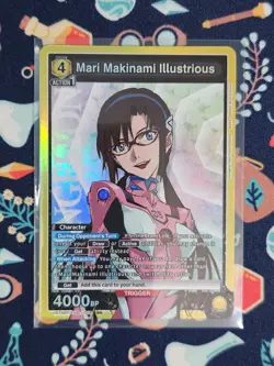 Mari Makinami Illustrious Foil - SR UE15BT/EVA-1-018 NM - Union Arena - Image 1