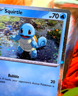 Squirtle *GALAXY Fart SWIRL* #048 (Black Star Promo) SVP Cosmos Holo Pokemon NM - Image 1