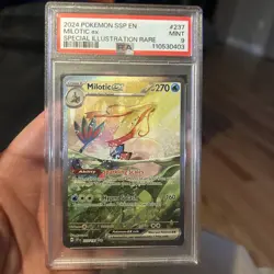 MINT PSA 9: EN Milotic EX Special Illustration Rare: Surging Sparks SV08 237/191 - Image 1