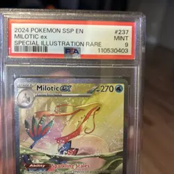 MINT PSA 9: EN Milotic EX Special Illustration Rare: Surging Sparks SV08 237/191 - Image 2