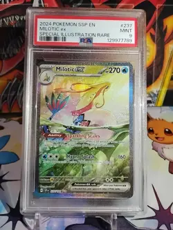 PSA 9 Milotic ex 237/191 Surging Sparks SSP Special Illustration Rare POKEMON - Image 1