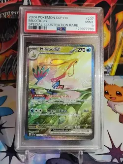 PSA 9 Milotic ex 237/191 Surging Sparks SSP Special Illustration Rare POKEMON - Image 2