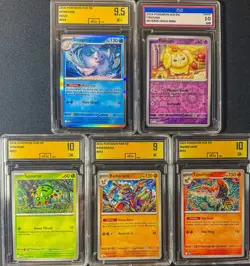 Pokemon TCG 5 Card Graded Slab Lot Holos/Reverse Holos Gem Mint 10s - Image 1