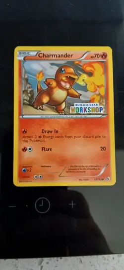 Pokemon TCG Charmander 17/113 Build-A-Bear Workshop Card - Image 1