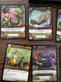 Massive collection of World of Warcraft trading card game playing cards - Image 2