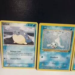 Spheal + Seel Mixed pokemon card lot of 5 cards - Image 3