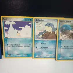 Spheal + Seel Mixed pokemon card lot of 5 cards - Image 5